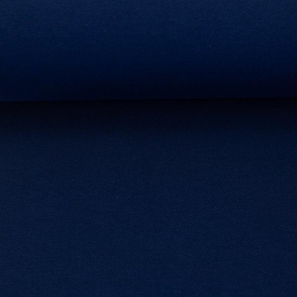 Piquejersey Uni Dunkelblau by Swafing 